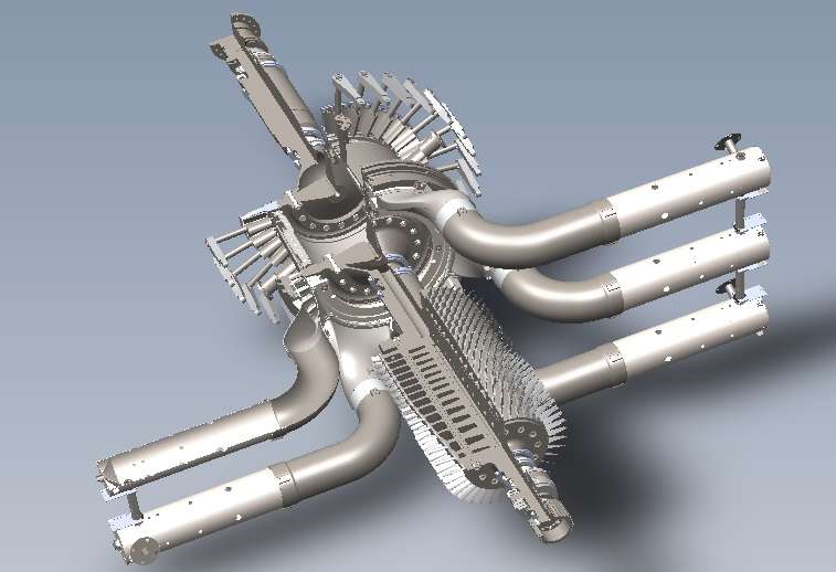 Frame 3 gas turbine